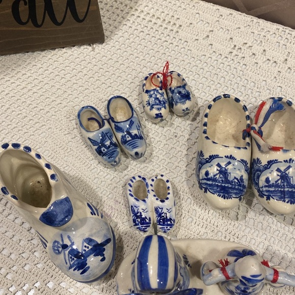 Delft Blue Collection! Windmills, Stein, Shoes, Sewing Machines, Steins, etc - Picture 3 of 13